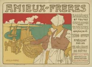 Amieux-Freres. Sardines et toutes conserves