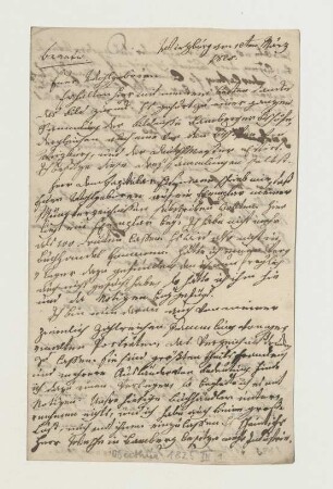 Brief von Franz Oberthür an Joseph Heller