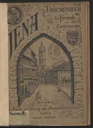 Jena : Taschenbuch für Fremde und Einheimische