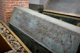 Deutschland. Niedersachsen. Jennelt. Evangelisch reformierte Kirche. Gruft der gräflichen Familie zu Inn und Knyphausen