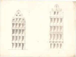 Zocher, Ernst; Belgien; Stadthäuser - Ansichten