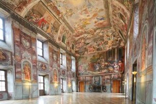 Hauptsaal, Prag, Troja, Tschechische Republik
