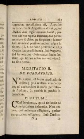 181-192, Meditatio II