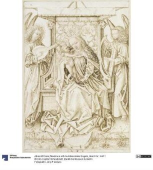 Madonna mit musizierenden Engeln