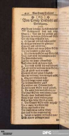 (XII.) Von Creutz/ Trübsahl und Verfolgung.