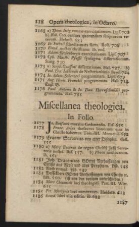 Miscellanea theologica