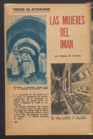 Las mujeres del imán : Viñetas de la actualidad