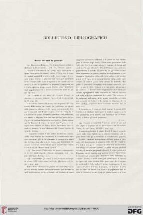 Bollettino bibliografico