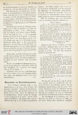 2: Missstände im Ausstellungswesen