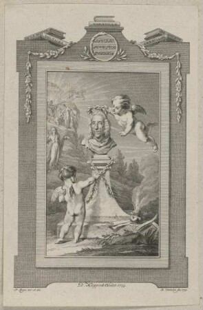Bildnis des Christian Fürchtegott Gellert