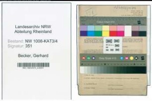 Entnazifizierung Gerhard Becker , geb. 09.01.1906 (Justizbeamter)