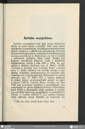 Serbske wumjełstwo