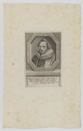 Bildnis des Wolfgangus Friedricus Stromer a Reichenbach