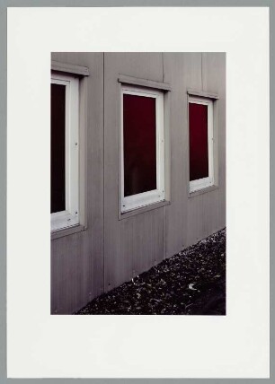 Fenster eines Neubaus