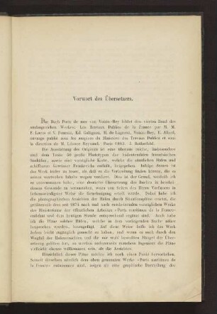 Vorwort des Übersetzers.