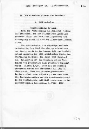 Kirchengemeinden in Stuttgart