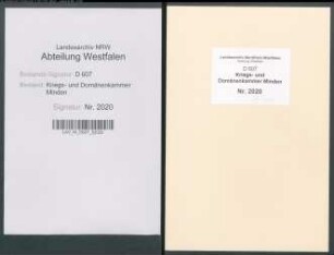 Minden-Ravensbergische Eigentumsordnung. Allgemein - Band 4