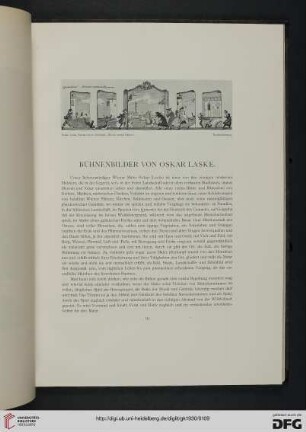 Bühnenbilder von Oskar Laske