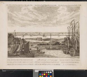 Aussicht Auf Die Elbe Und Auf Die Gegenden Nach Süden Aus Dem Baumhause In Hamburg