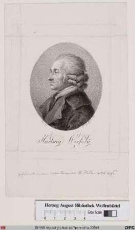 Bildnis Hartwig Wessely (eig. Naphthali Herz Wesel)