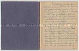 Handschriftlicher Erlebnisbericht über die Kriegsgefangenschaft in einem sowjetischen Lager, verfasst nach der Rückkehr (2)