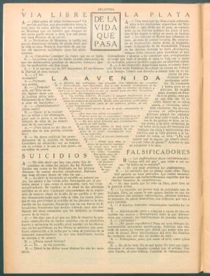 De la vida que pasa