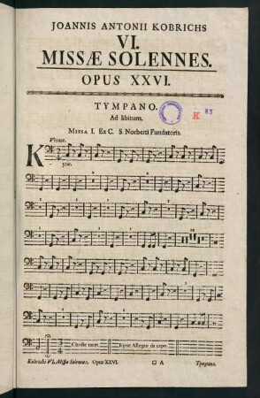1-6, Missa I. - Missa II.
