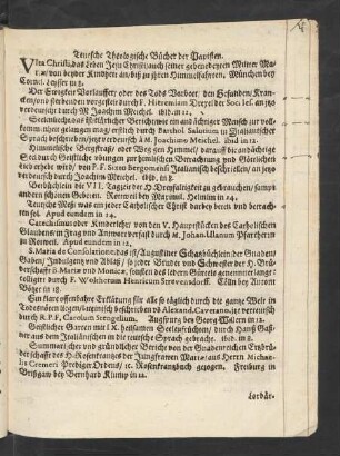 Teutsche Theologische Bücher der Papisten.