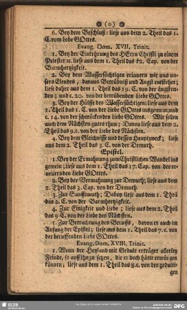 Evang. Dom. XVIII. Trinit.