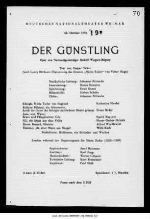 Der Günstling