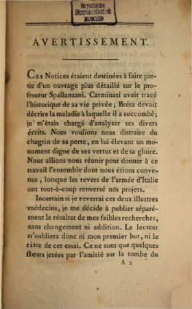 Expériences sur la circulation