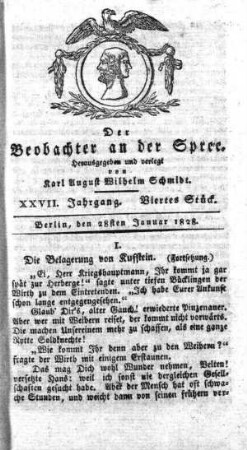4. Stueck, 28. Januar 1828