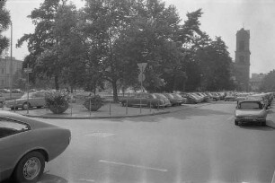 Planungen zum Bau einer zweigeschossigen Tiefgarage unter dem Friedrichsplatz zwischen Erbprinzen-, Lamm- und Ritterstraße
