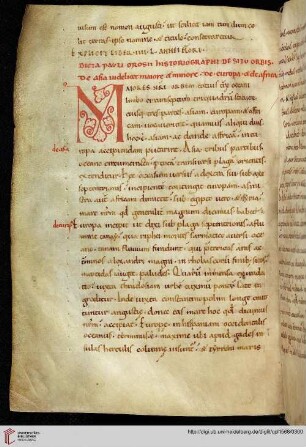 Paulus Orosius: Historiae adversum paganos (unvollständiges Exzerpt)