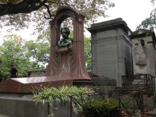 Grabmal Emile Zola, historischer Montmartre-Friedhof