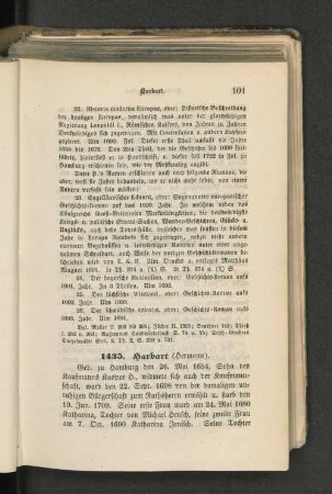 1435. Harbart (Hermann).