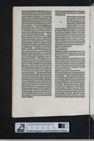 Sermo quadragesimus primus de singulari electione sancti Mathie