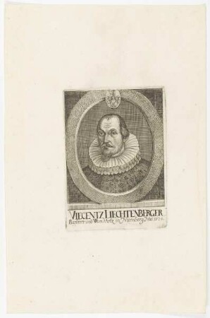 Bildnis des Viecentz Liechtenberger