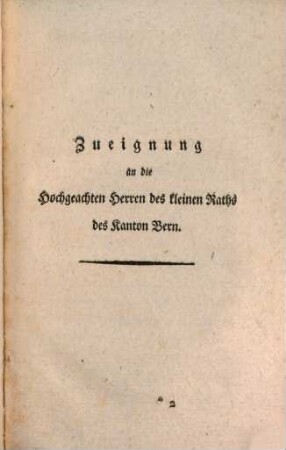 Landwirthschaftliche Blätter von Hofwyl. 1. 1808
