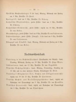 13-14, Rechtswissenschaft