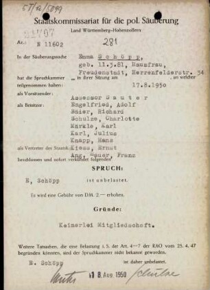 Schöpp, Emma