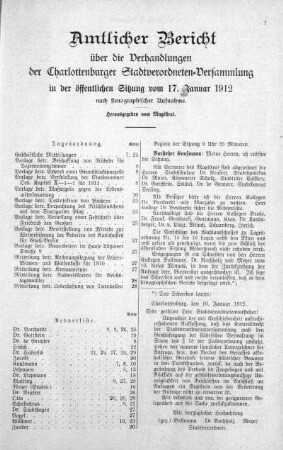 17. Januar 1912