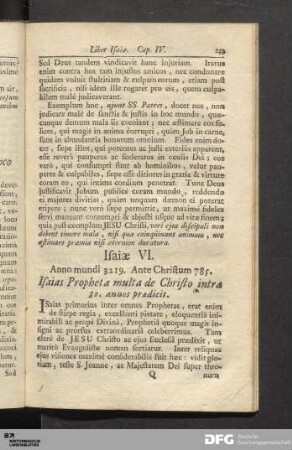 Liber Isaiae.
