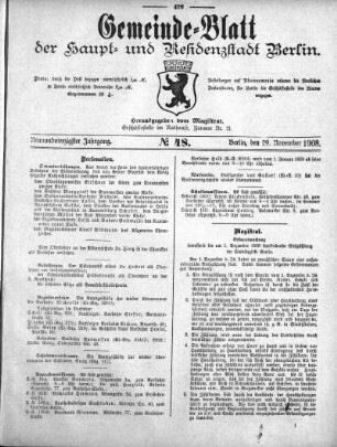 1908,48: No. 48, 29. November 1908