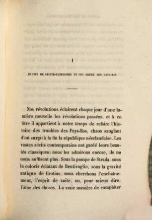 Marnix de Sainte Aldegonde : Fondation de la République des Provinces-Unies