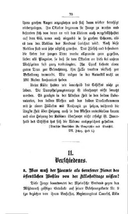 Verschiedenes