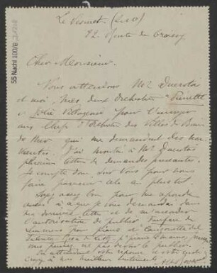 Brief an B. Schott's Söhne : 24.06.1887