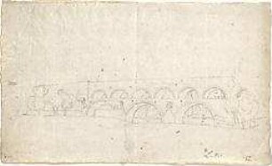 Neureuther, Gottfried von; Zeichnungen - Aquädukt (Ansicht)