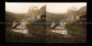 Kleine Scheidegg mit Bahnhof der Zahnradbahnen Wengernalpbahn und Jungfraubahn