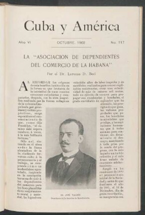La "Asociación de Dependientes del Comercio de la Habana"